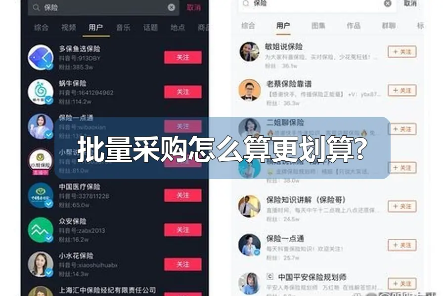 批量采购怎么算更划算?